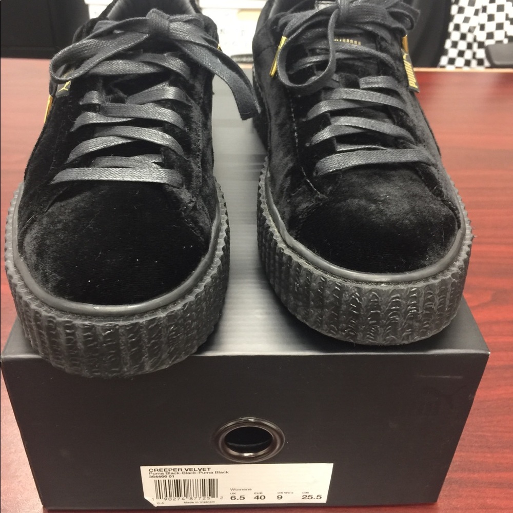 Puma Fenty Black Velvet Creeper